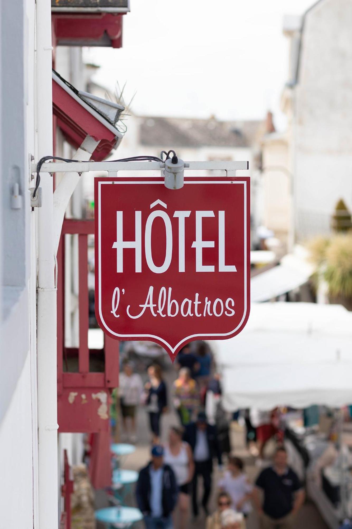 Hotel L'Albatros Le Pouliguen Exterior foto