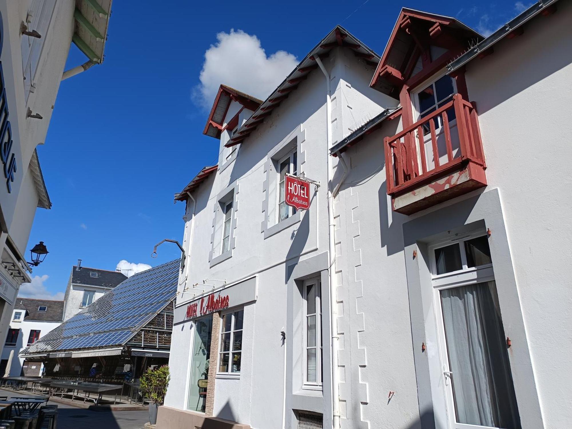 Hotel L'Albatros Le Pouliguen Exterior foto